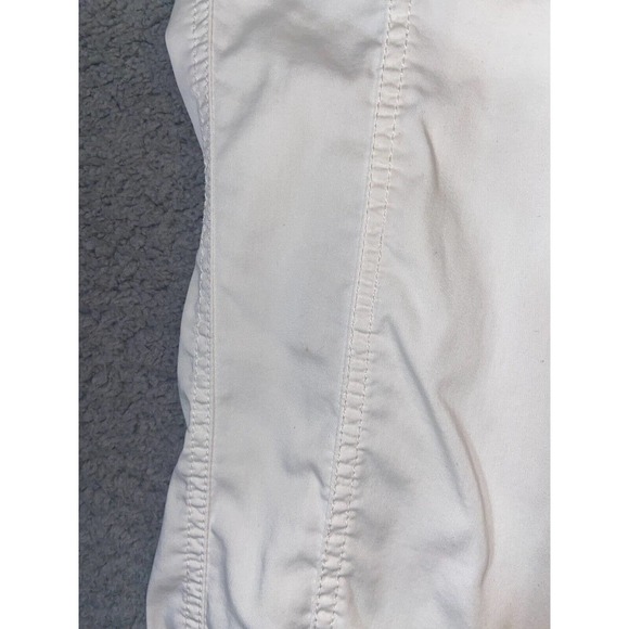 Chico's Petite Ankle Pants Skinny Petite 0 White Ankle Ruched Midi Adult Womens - Picture 8 of 11